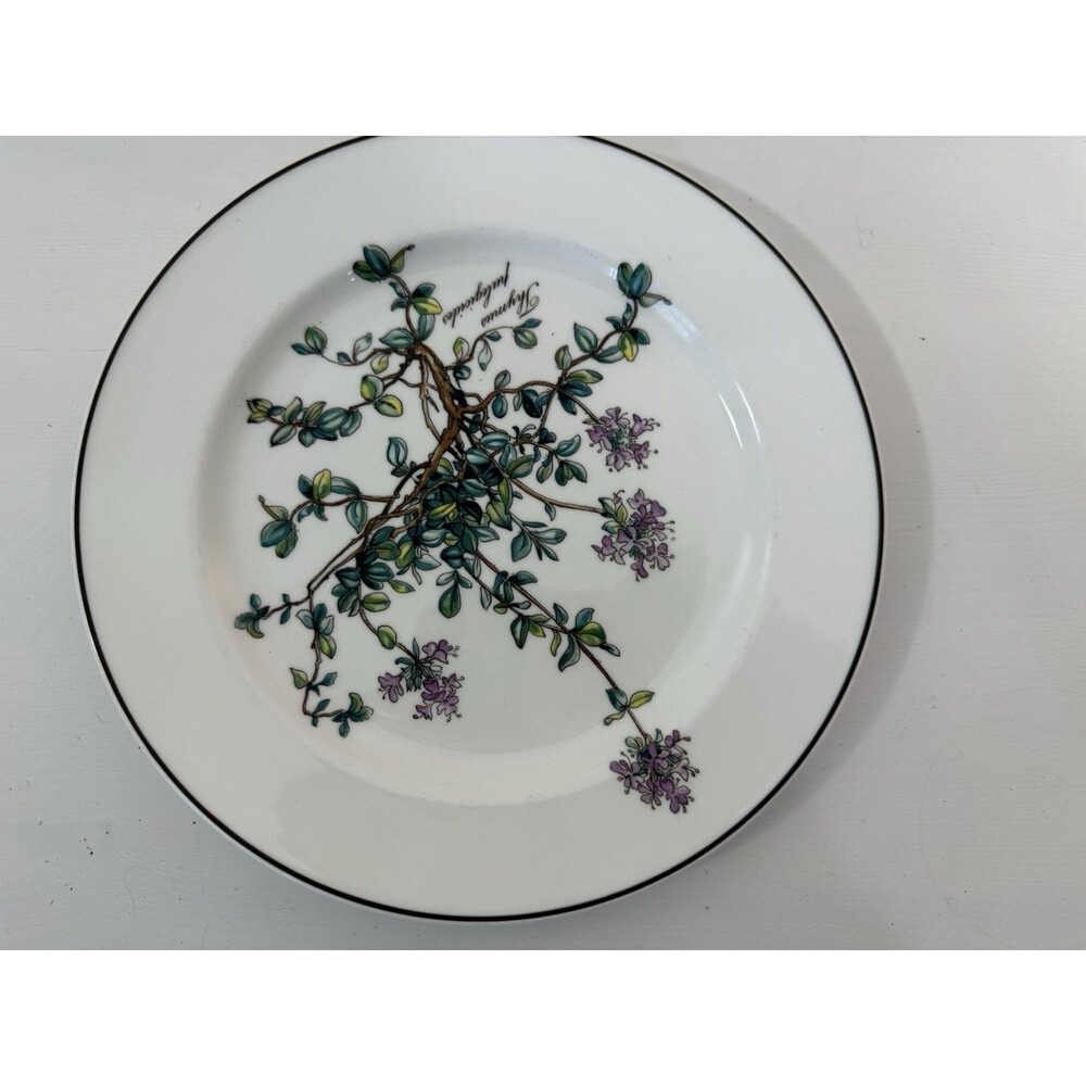 ✿ Villeroy & Boch Botanica Botanical Salad Plate 8.5” Luxembourg Vitro Porcelain
